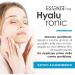 Pure Hyaluronic Acid Face Serum Anti-Wrinkle Plumping Effect with Niacinamide + Provitamin B5 Concentrated Moisturizing Formula Also for Eye Contour | Hyaluronic Essences 30 ml - Buy Online on GoSupps.com