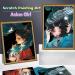 PATUIEND Scratch Rainbow Painting Art Paper Set | Creative Gift for Kids & Adults | DIY Scratchboard with 4 Tools | Asian Girl Design | 11.7''x8.3 - Buy Online on GoSupps.com