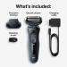 BRAUN Series 3 3040 Wet and Dry Shaver Electric Men's Razor Razors Shavers & Series 5 5018s Electric Razor for Men with Precision Trimmer Wet & Dry Rechargeable Shaver+Braun Series 5 - Buy Online on GoSupps.com