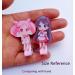 Kerr's Choice Cute Moon Hair Clips - 6 pc Anime Moon Hair Accessories for Girls and Women - Buy Online on GoSupps.com