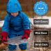 JAN & JUL Waterproof Stay-on Winter Snow Mittens Fleece-Lined | Baby Toddler Girls Boys 2-4Y | Winter Flower S | With Thumb - Buy Online on GoSupps.com