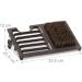 Relaxdays Cast Iron Boot Jack Scraper Large Brush | Antique Outdoor Shoe Cleaner | Brown | 12 x 33.5 x 22.5 cm - Buy Online on GoSupps.com