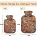 Buy Naanle Vintage Paisley Hot Water Bottle - 2L Heat & Cold Therapy for Back Pain Relief - Buy Online on GoSupps.com