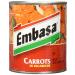 Embasa Sliced Carrots 26-Ounce (Pack of 6)