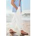 Gafeng Men's Linen Yoga Pants - Elastic Waist Drawstring - Summer Beach Casual Tapered Trousers - X-Large White - Buy Online on GoSupps.com
