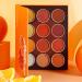Afflano Gold Yellow Orange Eyeshadow Palette - High Pigment Matte Shimmer Shades for Long-Lasting Sunset Fall Looks on Brown Eyes - Perfect for Women, Men, and Black Skin - Buy Online on GoSupps.com