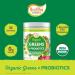 Healthy Delights Naturals - Organic Greens + Probiotics Powder - Naturally Boost Energy - USDA Organic - Delicious Berry Flavored - 30 Servings - Buy Online on GoSupps.com