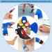 12 Rolls Self-Adhesive Sport Bandage - Elastic Cohesive Tape for Fingers & Toes | 2.5cm x 4.5m Skin Colors - International Shipping - Buy Online on GoSupps.com