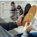 Buy Foot Morning Deluxe Orthopedic Leather Shoe Inlays - Premium Insoles for Flat Feet Midfoot Pain & Plantar Fasciitis (Men's Size 45 EUR) - International Shipping Available - Buy Online on GoSupps.com
