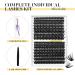 Lankiz 60D+80D Eyelash Extensions Set | 312pcs C Curl 9-16mm DIY Kit with Adhesive & Applicator | International Shipping Available - Buy Online on GoSupps.com