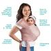 Lightweight Baby Wrap - Natural and Breathable Babywearing Carrier Sling for Babies  Infants  & Newborns by sweetbee Pink - Buy Online on GoSupps.com