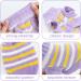 Jodsen Small Dog Jumper Knitted Dog Pullover Warm Puppy Sweater Knitwear Cat Puppy Turtleneck Knitting Sweater Autumn Winter Puppy Stripe Sweater Welsh Corgi Yorkshire Terrier Chihuahua (M Purple) M Purple - Buy Online on GoSupps.com