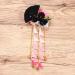 Minkissy Flower Hair Clips - Japanese Kanzashi Hair Barrettes for Girls, Teens, and Women - Buy Online on GoSupps.com