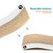 Conlun Cat Scratcher Pad - Double-Sided Anti-Slip Design | Medium-Wave White-2 Pack - Buy Online on GoSupps.com