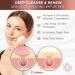 MINTSONIC 3-in-1 Sonic Facial Cleansing Brush and Massager for Women & Men - Silicone Electric Scrubber for Lymphatic Drainage and Double Chin Reduction - Buy Online on GoSupps.com