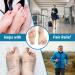 360 Relief Silicone Bunion Corrector with Gel Pads - Big Toe Separator for Hallux Valgus Pain Relief | Beige Medium - 1 Pair with Mesh Laundry Bag - Buy Online on GoSupps.com