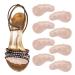 Mtbkeltics 4 Pairs High Heel Inserts Pad  Ball of Foot Cushion for Women  Keep Feet from Sliding in Heels  Adhesive Forefoot Metatarsal Pads Relief Blister Callus Pain  Lambskin Non-Slip Shoe Insoles