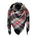 Ladies Scarf Warm Elegant Print Triangular Scarf Fashion Scarves for Every Season Women Autumn Winter Winter Scarf One Size H