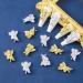 PAGOW 100PCS Baroque Angel Baby Nail Charms - 3D Embossed Nail Art Accessories for Women Manicure DIY - Buy Online on GoSupps.com