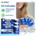 DRDENT Bandes de blanchiment des dents professionnelles 7 traitements Sans danger pour l' mail Blanchiment des dents non sensible Blanchiment sans aucun dommage Lot de 14 bandes + ouvre-bouche - Buy Online on GoSupps.com