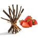 Aroma Depot Strawberry 1 Lb. Flavored Licorice Root Chew Sticks for Humans. 100% Pure Natural | Oral Health & Fresh Bearth | Individual Sticks are 6.5-7 inches Long. Glycyrrhiza Glabra from Turkey.