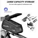 Alphantino Waterproof Large Bike Frame Bag - Military Grade Eva Front Frame Pouch for GPS, TPU Touch-Screen, Sun-Visor - Cycling Phone Holder - Buy Online on GoSupps.com