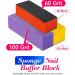 16 Pcs Nail Files & Buffers Set - OVLUX Professional & Home Nail Buffer Block Tool - Double Sided Grit Files for Natural Nails - 7 Step Nail Strips - Buy Online on GoSupps.com