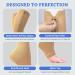 Zipper Compression Socks for Women & Men - 3 Pairs 15-20mmHg Open Toe Stockings for Walking & Running | L-XL Purity - Buy Online on GoSupps.com