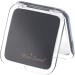 Miss Sweet Compact Mirror for Purse - True Image & 10X Magnification (Black) - Buy Online on GoSupps.com