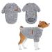 Warm dog sweater dog sweater for small medium dogs hoodie fleece dog hoodie winter puppy sweater dog coat clothing soft pet cats sweater for Corgi bulldog bichon (2xl/45cm gray) 2xl 45cm gray