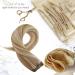 Moresoo Double Weft Hair Extensions in Blonde Sew-in Medium Brown with Platinum Blonde Highlights | 20 Inch 100g/Pack #P6/60 - Pack of 1 - Buy Online on GoSupps.com