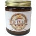 Grass Fed Beef Tallow Balm - 4 oz - Made in USA - Organic Grass Fed and Finished Tallow - Moisturizing Skin Care Frankincense - Buy Online on GoSupps.com