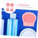 minkissy 12 Pcs Rabbit Ears Facial Brush Facial Cleanser Brush Hand Held Massager Face Massager Brush Crystal Perfume Bottle Wash Face Home Facial Brush Body Face Brush Cat Paw Washbasin Light Pinkx3pcs 7.5x7.5cmx3pcs - Buy Online on GoSupps.com
