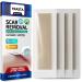 Trasta Medica Silicone Scar Sheets  4Pcs Scar Tape for Surgical Scars New Old Scars  Natural Silicone Gel for Scars with  Skin Friendly Discrete Scar Patches for Acne C-Section Burns