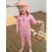 weVSwe Baby Toddler Boy Swimsuit | UPF 50+ Sun Protection | Rash Guard Swimwear with Crotch Zipper | 0-3 Years | Pink Hearts - Buy Online on GoSupps.com