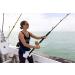 Gaffer Sportfishing Basic Fishing Belt Waist Rod Holder with ABS Gimbals and Stainless Steel Locking Pin - Offshore Stand Up Deep Sea Fish Fighting Harness | EVA Foam Padding - Buy Online on GoSupps.com