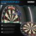 Winmau Diamond Plus Tournament Bristle Dartboard - Premium Quality for Serious Players - Buy Online on GoSupps.com