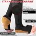 Ailaka Compression Socks for Varicose Veins - 3 Pairs 15-20 mmHg Knee Highs with Zipper Open Toe Medical Recovery Socks for Men & Women - 3X Large Black & Copper - Buy Online on GoSupps.com