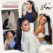 Sofeiyan 70cm Ponytail Hair Extension - Soft Straight Braid Synthetic Ponytail for Women - Natural Black Hair - Buy Online on GoSupps.com