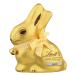 Lindt chocolate gold bunny |4 x 100 g gold bunny |White premium chocolate in rabbit shape for Easter |Easter chocolate |Chocolate gift |Chocolate bunny |Easter bunny gold bunny white 100g