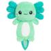 Axolotl Microwavable Unscented Heating Pad for Women and Kids- Cute Soft Cozy Pillow Plush Heatable Warm Stuffed Animals - Kawaii Hot and Cold Plushie Food Toy - Axolotl Gifts for Girls and Boys Mint Axolotl