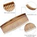 Hair Comb Slides French Side Hair Twist Comb Plain Hair Comb Slides Hair Slides for Fine Hair Women and Girls 4 Colors - Buy Online on GoSupps.com
