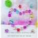Mini Glitter Flower Claw Hair Clips - 100PCS Assorted Colors for Women & Girls - Buy Online on GoSupps.com