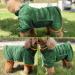 Dog Drying Coat Bathrobe Towel Microfibre Material Fast Drying Super Absorbent Dog Bath Robe Pet Quick Drying Moisture Absorbing with Adjustable Collar and Waist (Green Large) Large CS-Green - Buy Online on GoSupps.com