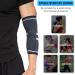 360 RELIEF Compression Elbow Brace Sleeve for Men and Women | Joint Pain Relief Support for Tendonitis, Tennis, Golf, Workout, Weightlifting | Small Grey with Mesh Laundry Bag - Buy Online on GoSupps.com