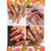 Shop Ebanku Fall Maple Leaf Nail Art Sequins - Autumn Glitter for DIY Nail Designs - Holographic Nail Art Supply - Buy Online on GoSupps.com