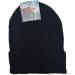 12 Pack Black Winter Beanie Hats for Men Women - Cozy Knitted Cuffed Skull Cap Wholesale - Buy Online on GoSupps.com