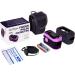 Zacurate 500E Premium Fingertip Pulse Oximeter - Blood Oxygen Saturation Monitor with Silicone Cover Batteries & Lanyard | Mystic Purple - Fast International Shipping - Buy Online on GoSupps.com