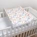 Baby Hard Base Changing Mat/Top Changer 70x50 cm fits 120x60 cm Cot Unisex Wedge Anti Roll Nappy Newborn Baby Waterproof Changing Mat with Raised Edges (Rowanberry) Pink