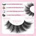 False Eyelashes Wispy Clear Band Lashes Fluffy Lashes Natural look Cat Eye Lashes Strip Fake Eyelashes 16MM Eye Lash Pack by GVEFETIEE C- Natural - Buy Online on GoSupps.com